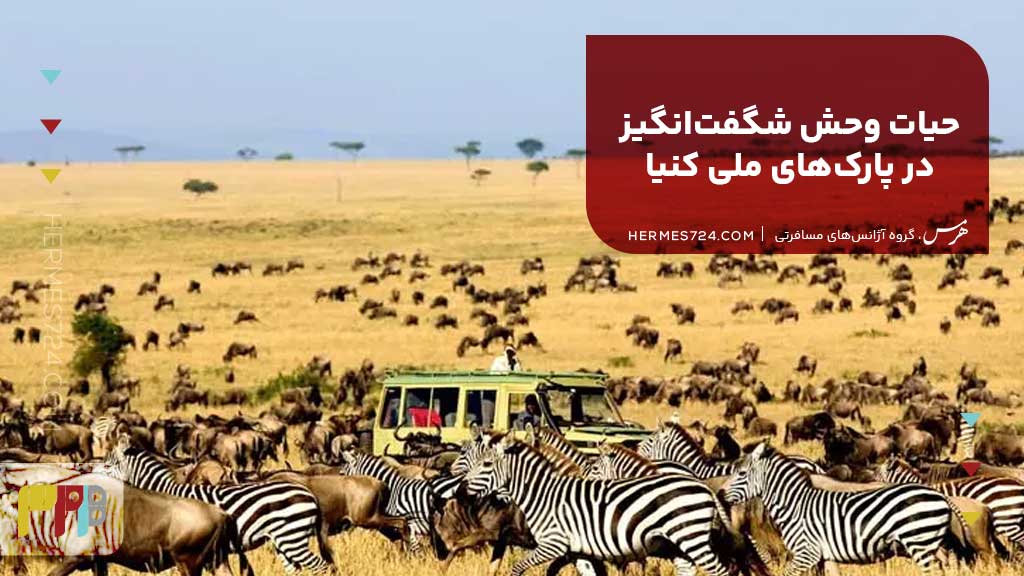 حیات وحش شگفت‌انگیز در پارک‌های ملی کنیا