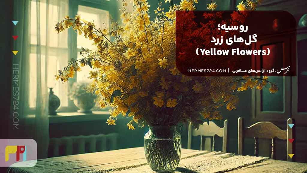 11.روسیه؛ گلهای زرد (Yellow Flowers)