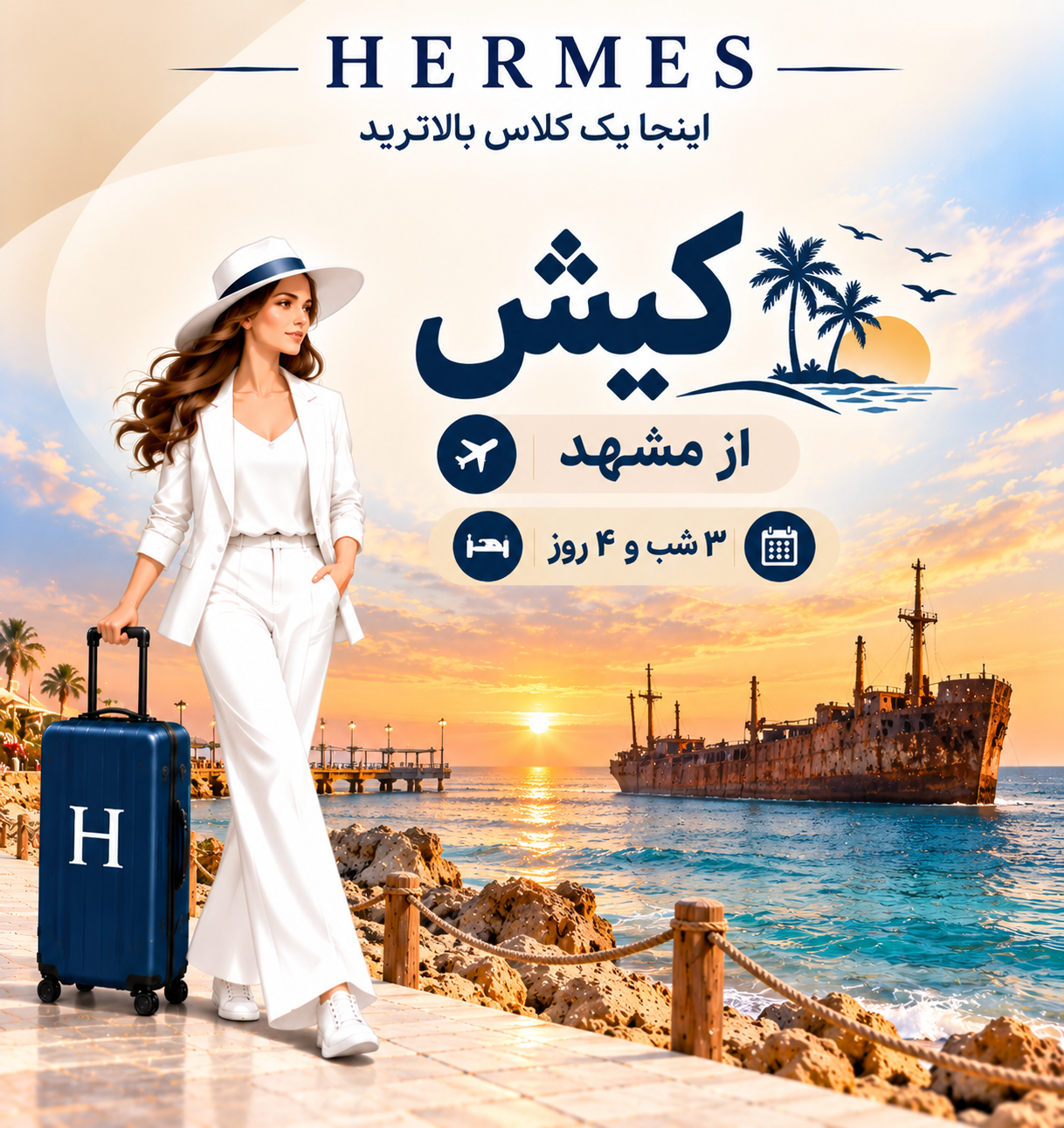 کیش ( از مشهد)